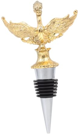 ULTECHNOVO Tappo Per Vino Decorativo Accessorio Per Bottiglie Di Vino Design Elegante Facile Da Usare Per Uso Domestico e Feste