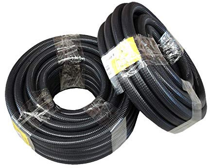 Edm Grupo 66324 Ferroplast para Exterior, Medida 13mm Ce M-20, 25 Metros, Negro