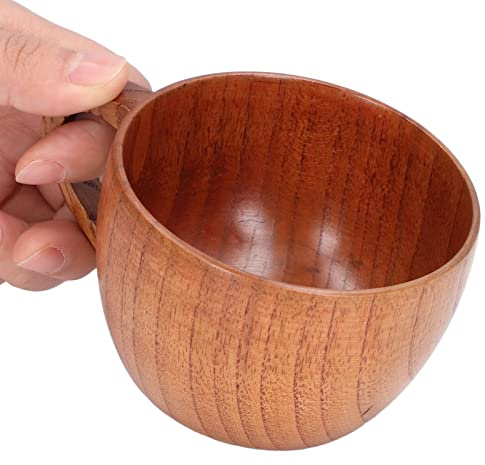 01 02 015 Brocca in legno per vino Brocca in legno da 200 ml Vernice ecologica naturale per milk bar