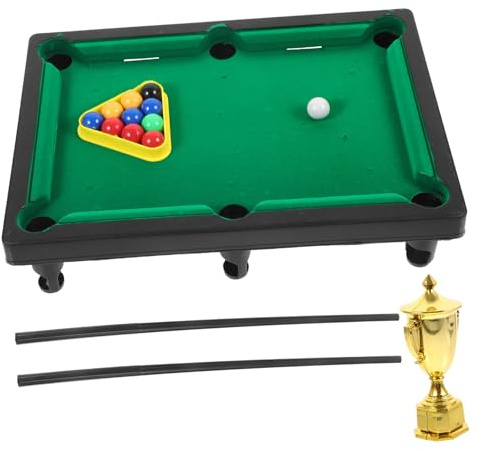 Gatuida Jeu de Billard Miniature de Table Interactif Parent-garçon Fille Jeu de Société Compact pour Garçon Fille Balle Plastique Résistante