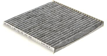 Bosch Filtro Abitacolo ai Carboni Attivi R2320, Filtro di Ricambio - Contro cattivi odori, polline e polvere per un'aria più pulita all'interno del veicolo