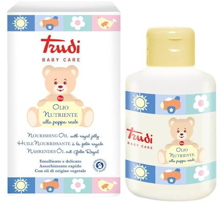Trudi Baby 00426 Nährendes Öl mit Gelée Royal (150 ml), weiß