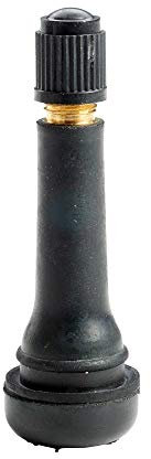 Hofmann Power Weight 100x Reifenventil schwarz TR414L | Gummiventil Auto montiert | Autoreifen Ventilkappe + Ventileinsatz Ventil Autoreifen