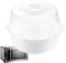 Bottle Steriliser, Microwave Steam Steriliser, Microwave Baby Bottle Sterilisers, Breastfeeding Storage Steamer, Pacifier Draining Tray, Fast Efficient Baby Tableware Cleaning For Breast Pump Parts