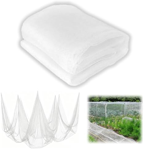 Red de Protección contra Insectos, Red de Protección contra Insectos, 3 x 10 m Malla Anti Insect, Cultiva Malla Fina del Túnel para Frutos de Flores, para Frutas y Flores