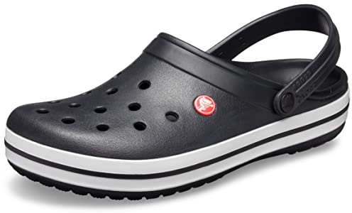 Crocs Unisex Erwachsene Crocband Clog Clog, Black, 46/47 EU