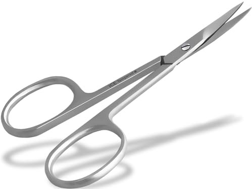 Hautschere mit fein gebogener Schnittfläche - ROSTFREIER EDELSTAHL -