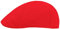 Stetson Texas Cotton Flat Cap with UV Protection 40+ - Cotton Peaked Ivy Cap - Solid-Color Cap for Spring/Summer red XL (60-61 cm)