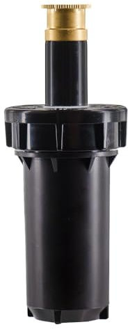Orbit 80330 2 Professional Pressure-Regulating Pop-Up Spray Head Sprinkler with Brass Center Strip Pattern Nozzle