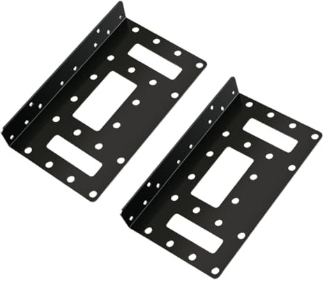 Marco de metal de 6.3 cm 8.9 cm montaje interno para computadora disco duro convertidor de escritorio adaptador de almacenamiento