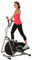 EXERPEUTIC Aero Air Crosstrainer, robuster und kompakter Ellipsentrainer mit Rillenriemenantrieb