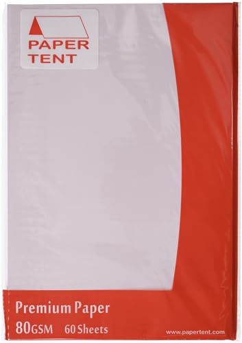 Papertent A4 Premium färgpapper 80 gsm 60 ark - lavendel