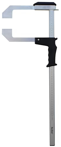 hedue® Jauge d’épaisseur de mur pour huisserie de porte S300 – Outil de mesure avec règle graduée millimétrée des deux côtés, 50 / 60 cm