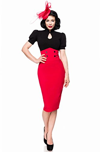 Belsira - Gonna - Matita - Donna Rot XXL