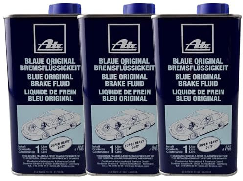 ATE 3X Original Bremsflüssigkeit Brake Fluid G DOT 3 Kanne 1L // 03.9901-5302.2