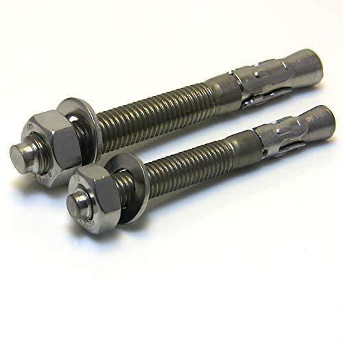 1 Stk. Schwerlastanker Edelstahl V2A Schwerlastdübel Keilanker Bolzenanker (M8 x 50)
