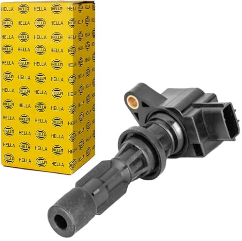HELLA 5DA 230 036-061 Ignition Coil - 3-pin connector - Flush-Fitting Pencil Ignition Coils - Bolted