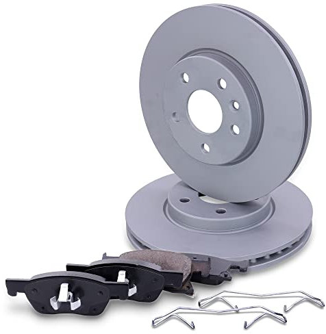 ATEC GERMANY Juego de frenos eje delantero incl. discos de freno Ø 276 mm ventilados + pastillas de freno delanteras Compatible con OPEL ASTRA K (B16), ASTRA K Sports Tourer (B16)