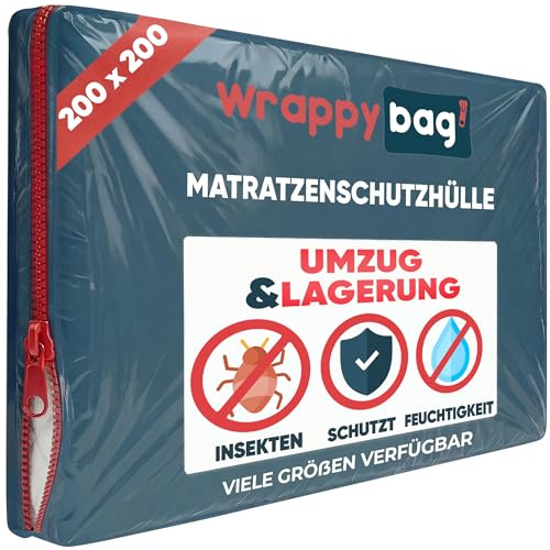 Wrappybag Funda Plastico Colchon - Bolsa Vacio Colchon - Almacenamiento y Transporte