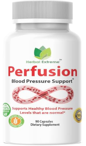 Perfusion 90 Capsules, Hawthorn Berry Extract, Hibiscus Flower Extract, Magnesium, Reishi Mushroom