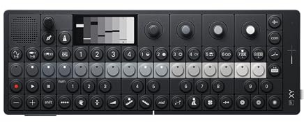 teenage engineering OP–XY portable synthesizer, sampler and 64-step sequencer with built-in speaker, mic and 8 unique synth engines