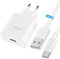 67W SUPERVOOC Cargador Rápido y 8A Cable USB C 1M para realme 14/12/11 Pro+/Narzo70/12X/12+/GT 7/GT 7 Pro/GT6/GT 6T/GT2/GT Master/GT Neo2/Neo 3/3T para OPPO Reno12 11 F 10 Pro Oneplus 13 12R Nord 4 3