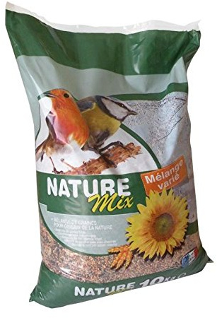 Tyrol - Mélange de Graines Oiseaux Extérieur du Ciel et Sauvages 10kg - Nourriture pour Rouge-Gorge, Pinson, Mésange - Sac de Graines