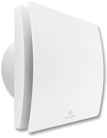 Aerauliqa QD120HTBB - Aspirateur axial diamètre 120 mm - 14 W - 140 m3/h - code 003143 - avec contrôle d'humidité et minuterie