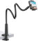 Shawe Lazy Handy Halter, Schwanenhals Handy Halterung : Universal Flexible Lang Arm Handy Ständer für Phone 11 Pro XS Max XR X 8 7 6 6s Plus, Samsung, und 4-6,5 Zoll Geräte - Schwarz