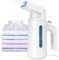 AUAUY Clothes Steamer, 700W 150ML Handheld Portable Steam Iron, Upgrade Double Row Vertical Steamer, Fast Heating Travel Steamer for Clothes, for Home, Office and Travel Use