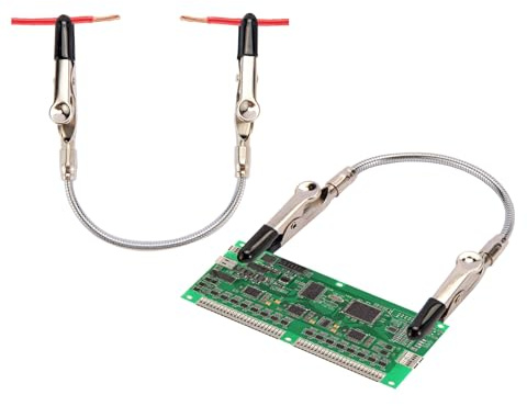 dritte hand löten，2 Stück Helfende Hand mit Flexiblem Schwanenhals，Löthilfe Dritte Hand ，Löt-Leiterplattenhalter Werkzeug mit Krokodilklemmen für Elektronik, Modellbau zubehör und Hobbyarbeiten