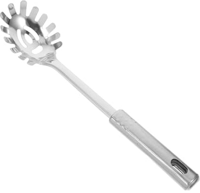 Ciieeo Cucchiaio Per Spaghetti in Acciaio e Forchetta Per Pasta in Metallo Cucchiaio Per Spaghetti