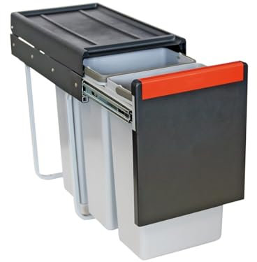 Franke Sorter Cube 30-134.0039.555 Abfallsammler 3 Müllbehälter Trennsystem