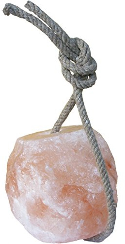 Himalaya-Salzleckstein mit Kordel ca 2,5-3 Kg