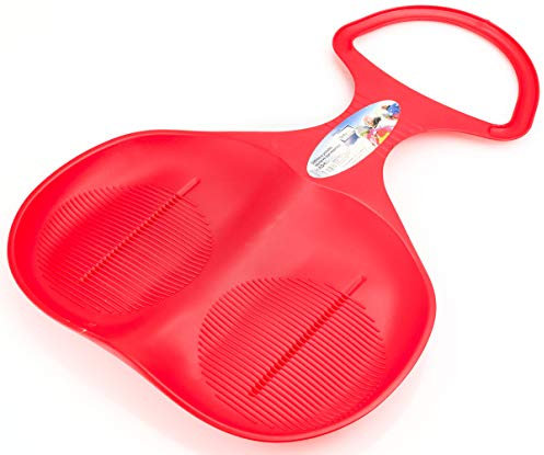 Schneeschlitten in Form Einer Schaufel mit Kunststoffgriff