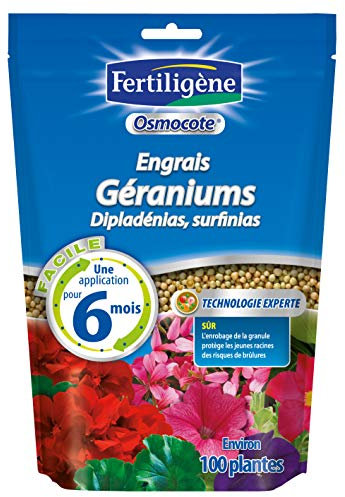 Fertiligène 8966 Engrais Osmocote Géranium 750 g