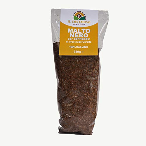 MALTO NERO PER ESPRESSO | Il Contadino | Caffè d'Orzo per macchinetta Espresso (350g)