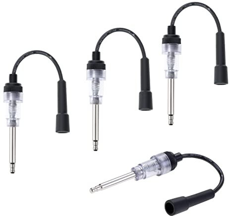 WiMas 4PCS Zündungsprüfer Zündung Prüfer, Sichtbar Zündfunkentester Motor Zündtester Armature Diagnose Detektor für Automotive Interne/Externe Engine