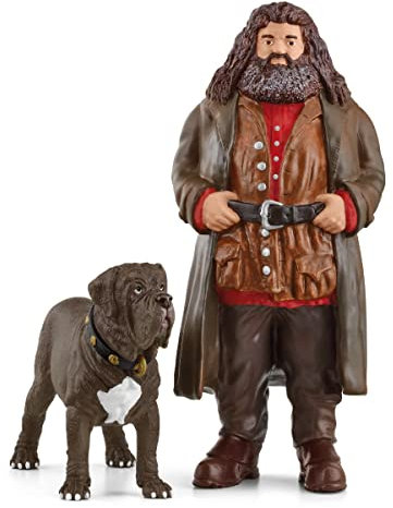 SCHLEICH 42638 Hagrid & Fang, ab 6 Jahren, Harry Potter - Spielfigur, 8 x 11,5 x 13 cm