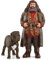 SCHLEICH 42638 Hagrid & Fang, ab 6 Jahren, Harry Potter - Spielfigur, 8 x 11,5 x 13 cm