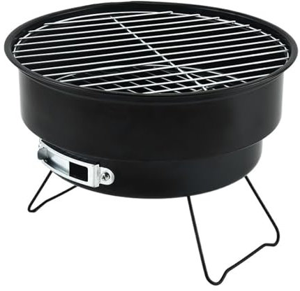 Träkolgrillar Utomhusgrill Rund Kolgrill Utomhuscamping Kolgrill Vedspis Hushållsgrill Stående Grill