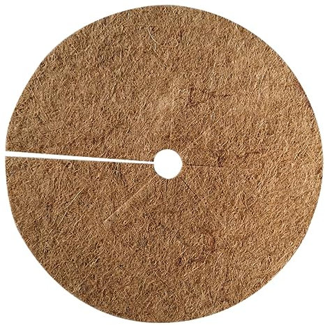 SUPVOX Estera Plana De De Anillo De Mantillo para Plantas Estera Redonda Antihierba para Jardín