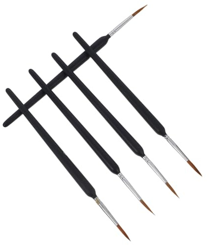 Veemoon Lot de 5 Stylos Pollinisateurs Portatifs pour Plantes de Jardin, Brosses Pollinisatrices Précises pour Fruits, Légumes et Succulentes, Outil Manuel Polyvalent de Pollinisation