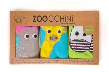 Zoocchini Safari Culotte d'Apprentissage pour Fille 2-3 Ans