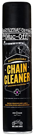 Muc-Off Motorcycle Chain Cleaner, 400ml - Motorbike Chain Cleaner and Degreaser Spray for Motorcycle Cleaning - Motorcycle Cleaner for On and Off-Road