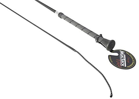 MacTack Unisex's Black Dressage Whip Cw37 36