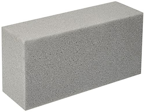 Riffelmacher & Weinberger 23125 – Steckschaum für Trockenblumen, optimale Basis für Gestecke, Steckschwamm für DIY, Floristik und Hochzeit, Größe 23 x 11 x 7,5 cm, Grau