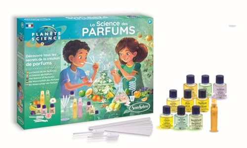 Sentosphère – Planète Science - La Chimie des Parfums - Apprendre à Sentir et déceler Les odeurs Qui émanent d'une Fragrance - pour Enfants dès 8 Ans - Fabriqué en France - 28320