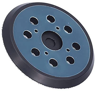 Sander Cuscing Pad Gancio Anello Orbitale 5 Pollici Liscio Strumento di Macinazione Flessibile Abrasivi Efficacia di Pulizia 8 Buche 4 Occhiali Blu Scuro