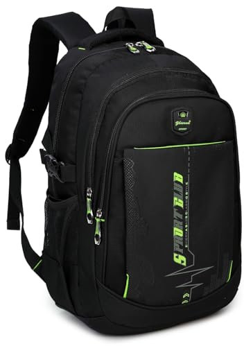 SIVENKE School Backpacks Student Bookbag Laptop Rucksack Computer Casual Shoulder Daypack Travel Back Pack for Teen Boys